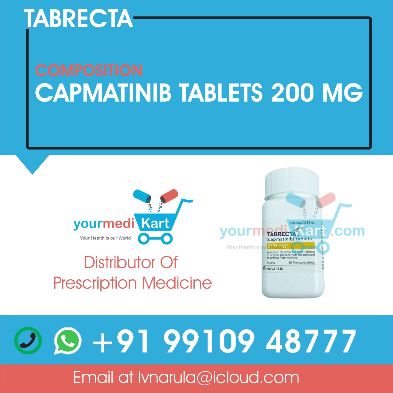 Tabrecta Capmatinib 200 mg