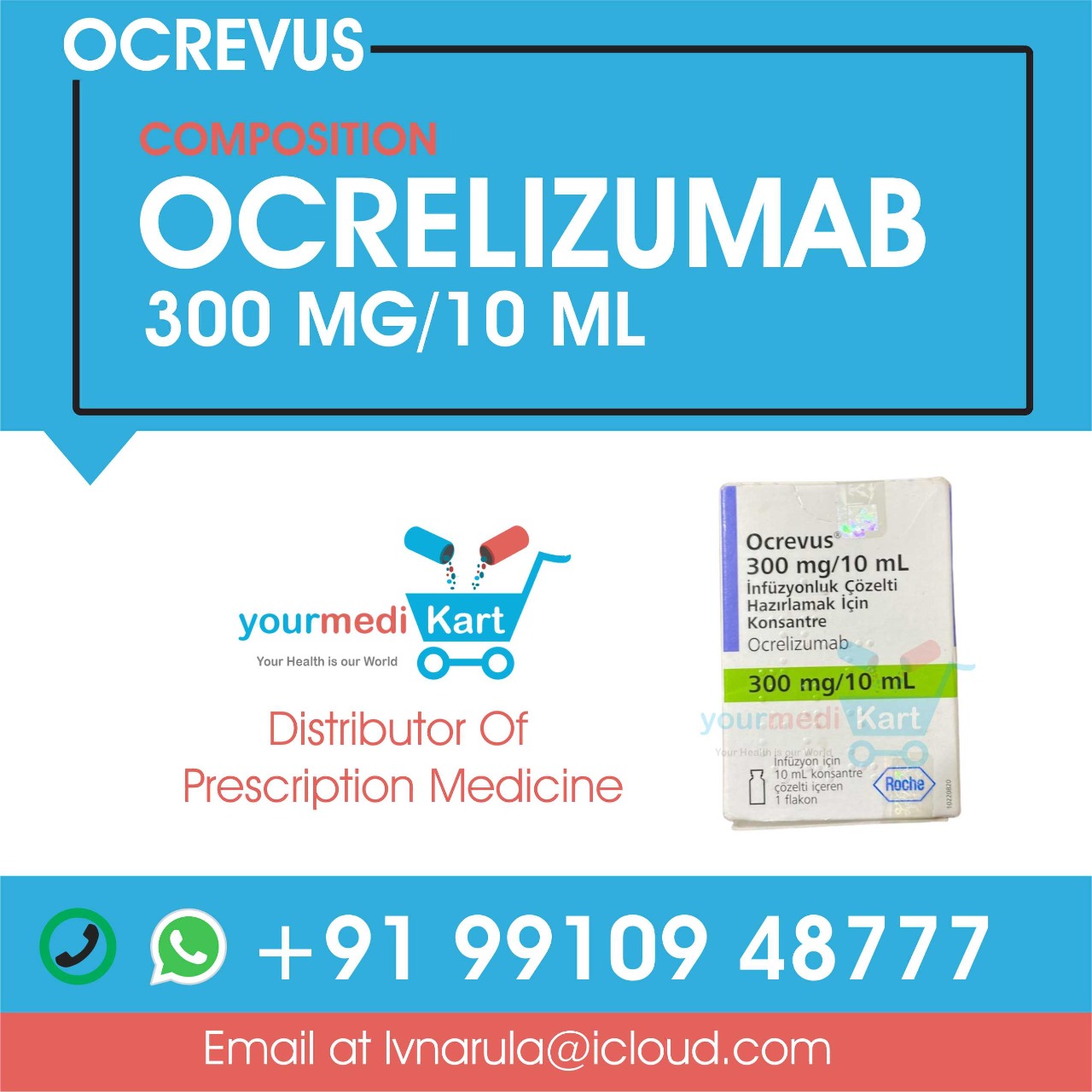 ocrelizumab 300 mg price in india