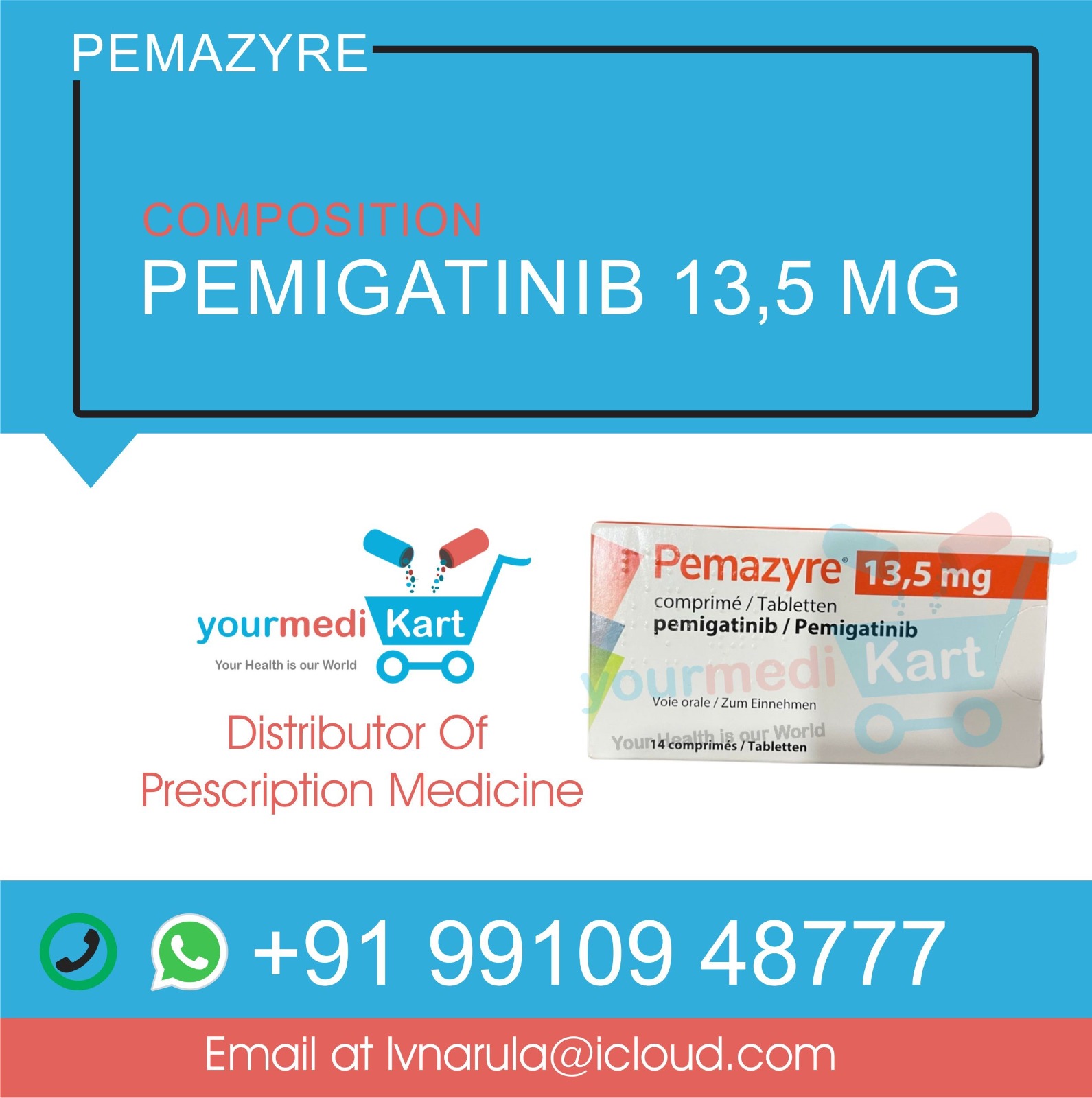Pemazyre 5 Mg cost