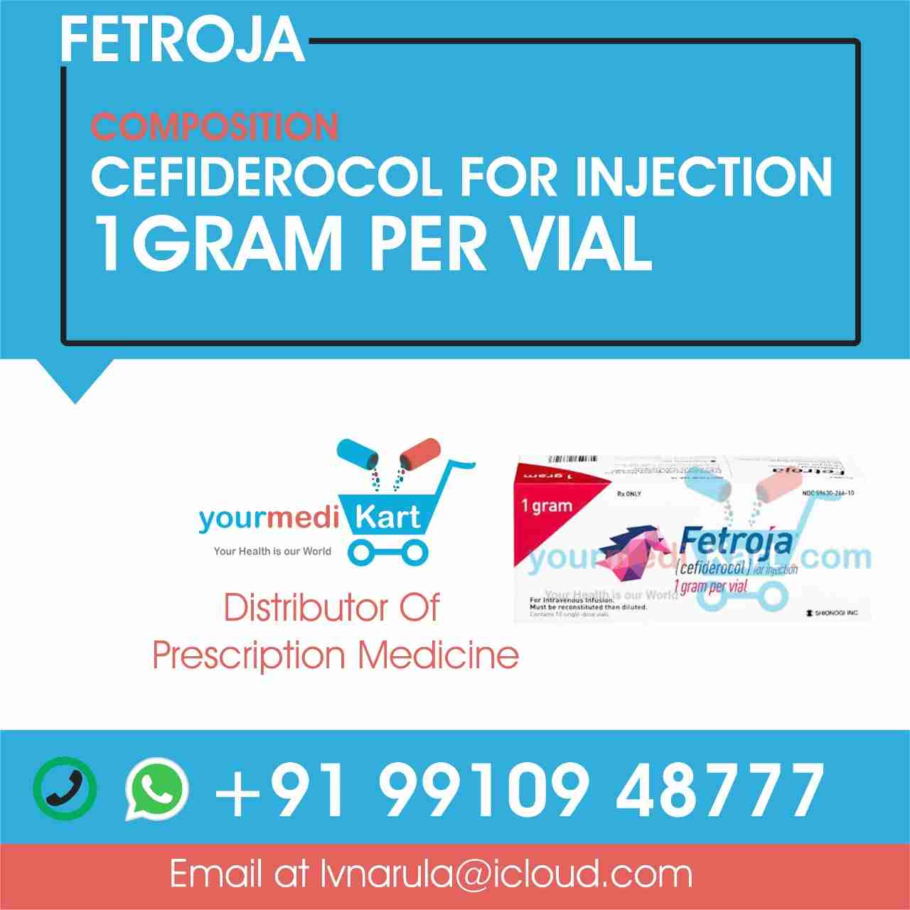 fetroja injection price in india