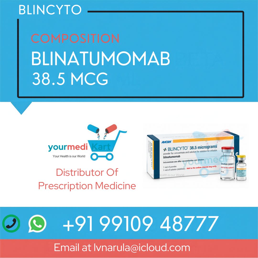 blincyto blinatumomab blincyto blinatumomab
